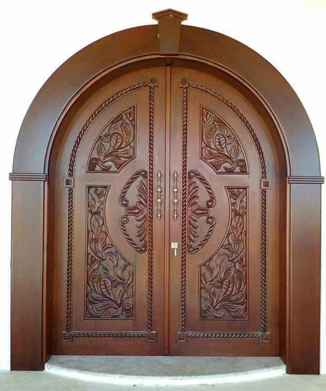 China top manufacturer custom arch door round interior arch doors for inside arched solid doos for houses