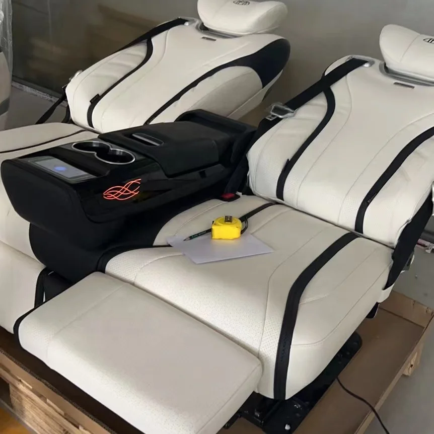 Maybach Design Luxury Van Seats With Recliner Massage Heating Rotation For Sprinter V class / Vito / alphard/ H1 /metris