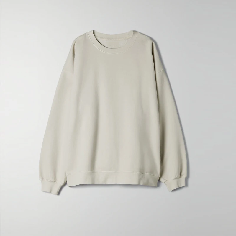 Женский свитшот в стиле бойфренда, Свободный свитшот, пурпурный свитшот в французском стиле шикарного фасона, 2020