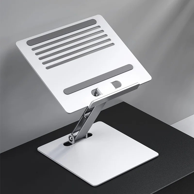 Oulaike P10 Mobile Phone Accessories Portable Holder Laptop Stand Aluminum Foldable Laptop Phone Holder