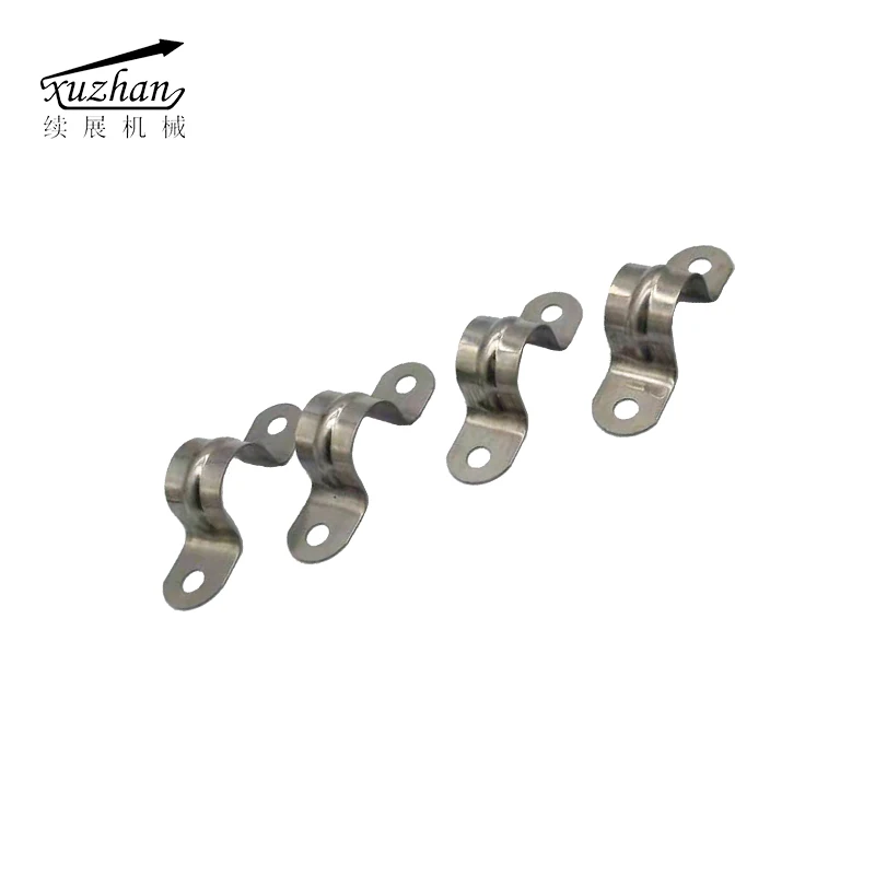 EPDM pvc rubber lined coated hose holder pipe saddle clamps