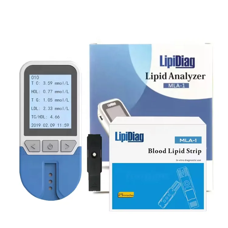 4 в 1 TC HDL-C TG LDL-C сухой химии липидный анализатор