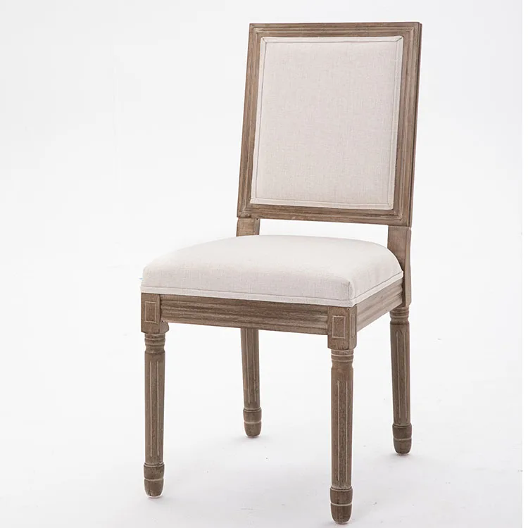 Latest Design Modern Home Luxury Furniture Upholstered Wooden Dining Chairs