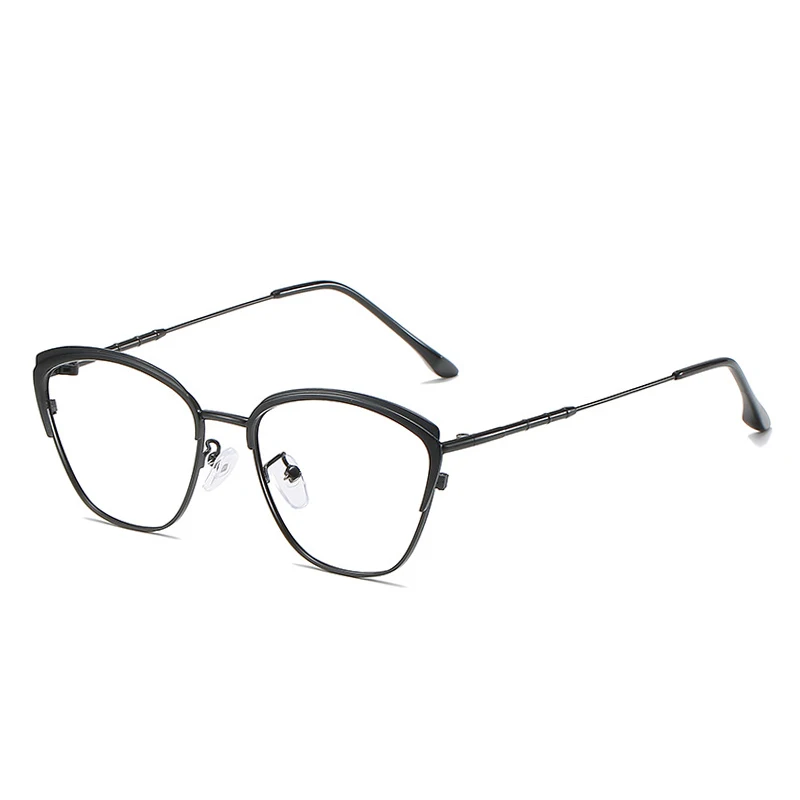 1931 Cat Eye Photocromic Glasses Anti Radiation 2 In 1 Blue Ray Photochromic Optical Frames For Men Women