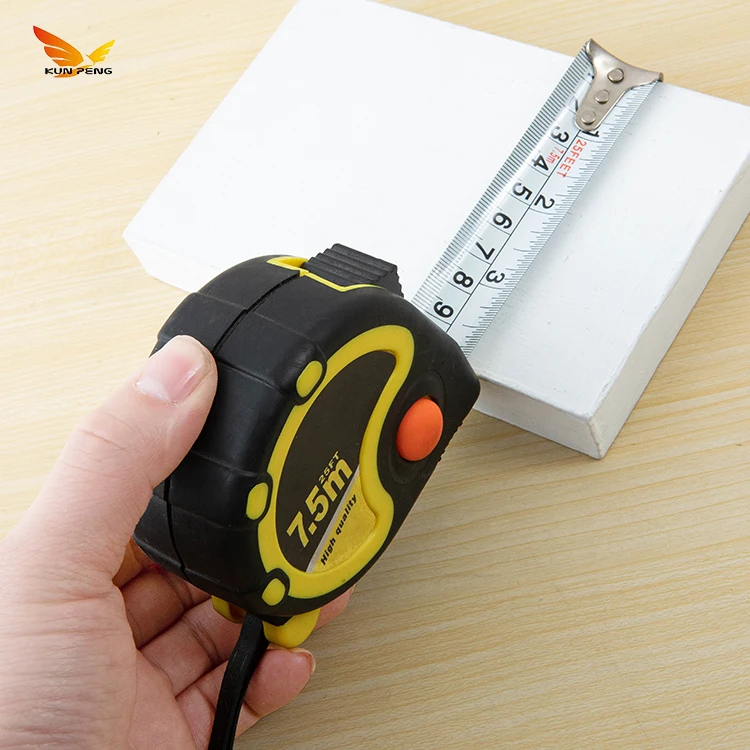 Hot Selling Quality Retractable Smooth Function Measuring Tape Distance Meter Abs Anti-Fall Office Household Steel Tape Measure