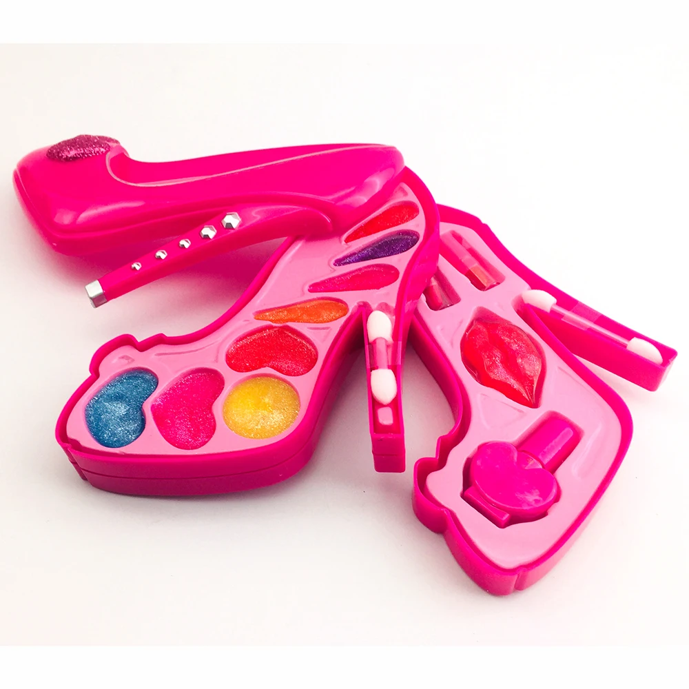 Popular girl plastic cosmetic children pretend playing set fashion child make-up toy