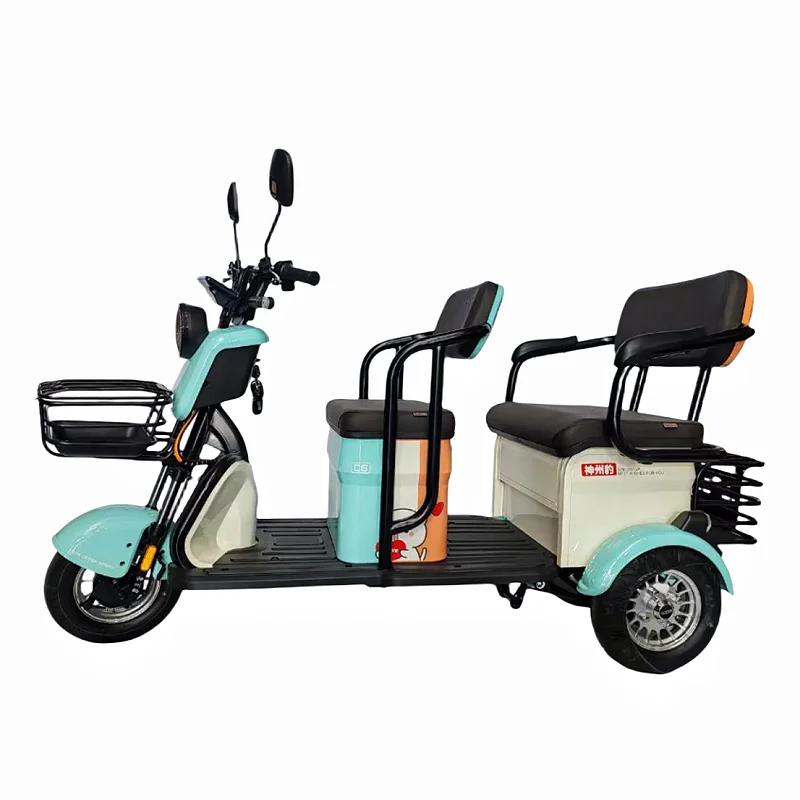 High Quality China-Made Electric Tricycle Cargo Open Body Type with 48V with Low Price