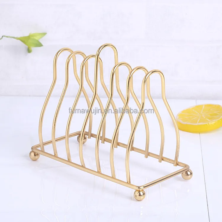Wholesale home storage & organization metal plate drying shelf cheap kitchen plate rack