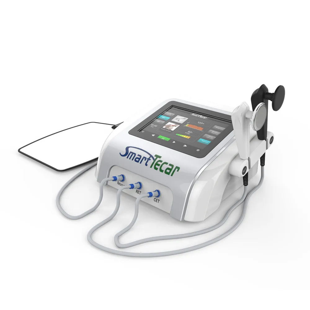 Tecar Cet Ret 448khz Therapy RF Diathermy Face Lift Wrinkle Removal Radio Frequency Weight Loss Beauty Machine