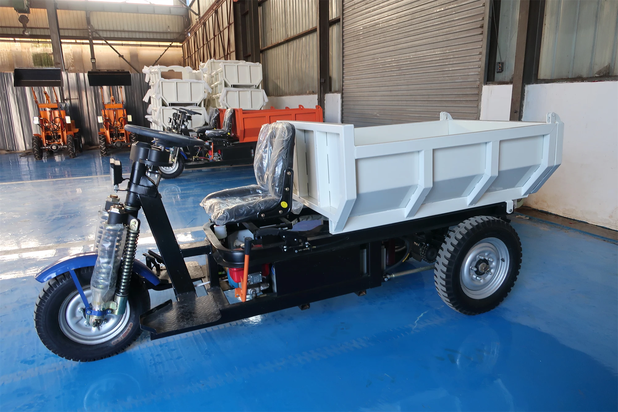 Low Cost Snail Handbrake for Electric Mini Dumpers Spare Parts Dumper in Peru Handbrakes
