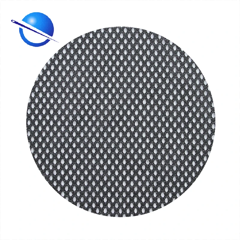 50D FDY polyester micro mesh fabric for sports shoes upper material