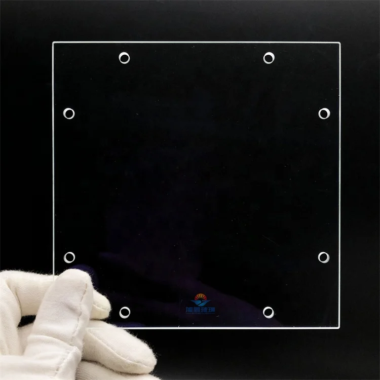 Guangdong High transmission clear fused sicila glass quartz substrate