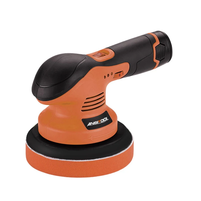 12V Cordless Mini Polisher Car Wax Polisher Polishing Machine With 6 Adjustable Speed Hand-held Portable Car Waxing Tool