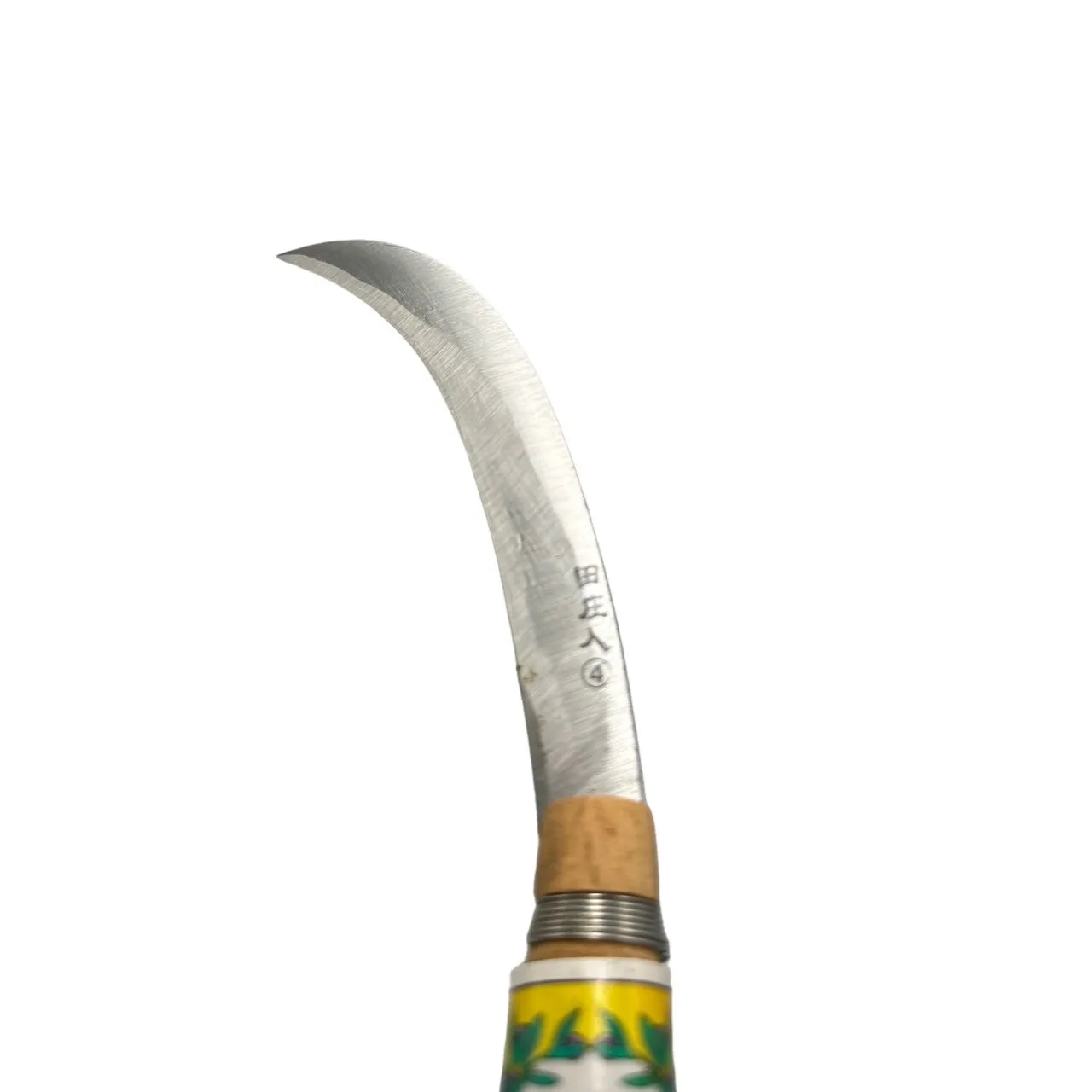 Great Quality Made In Taiwan Blue Steel Blades Garden Sickle For Harvesting And Weeding