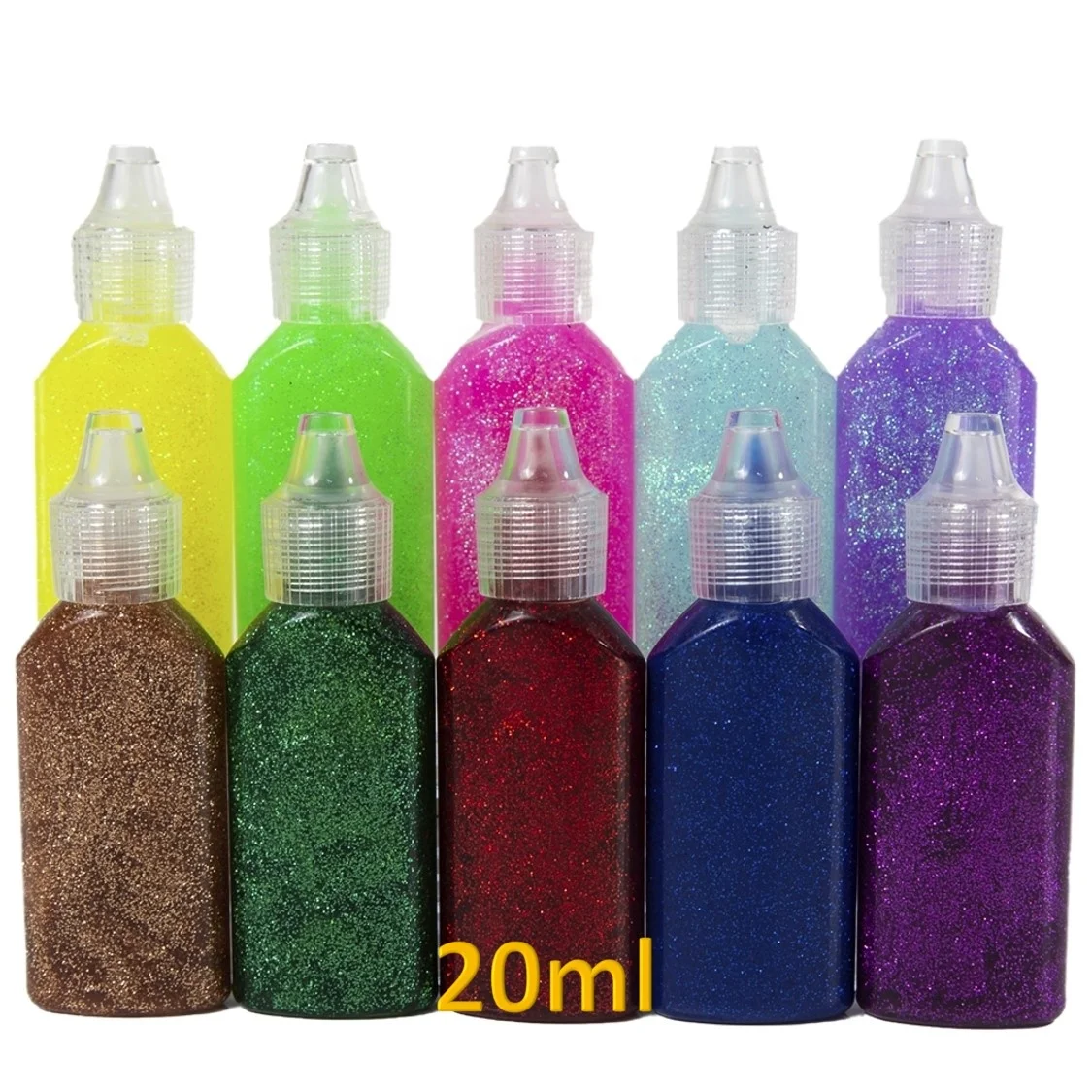 colorful glue glitter glue craft kids paint