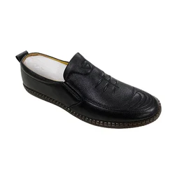 Wholesale Price Custom Business  Loafers Comfortable Brown Mens Genuine Leather Shoes