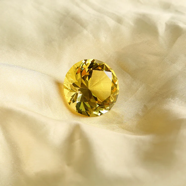 Wholesale of High-Quality Crystal Diamond Jewelry Gifts Colored Glass Crystal Stones Diamond