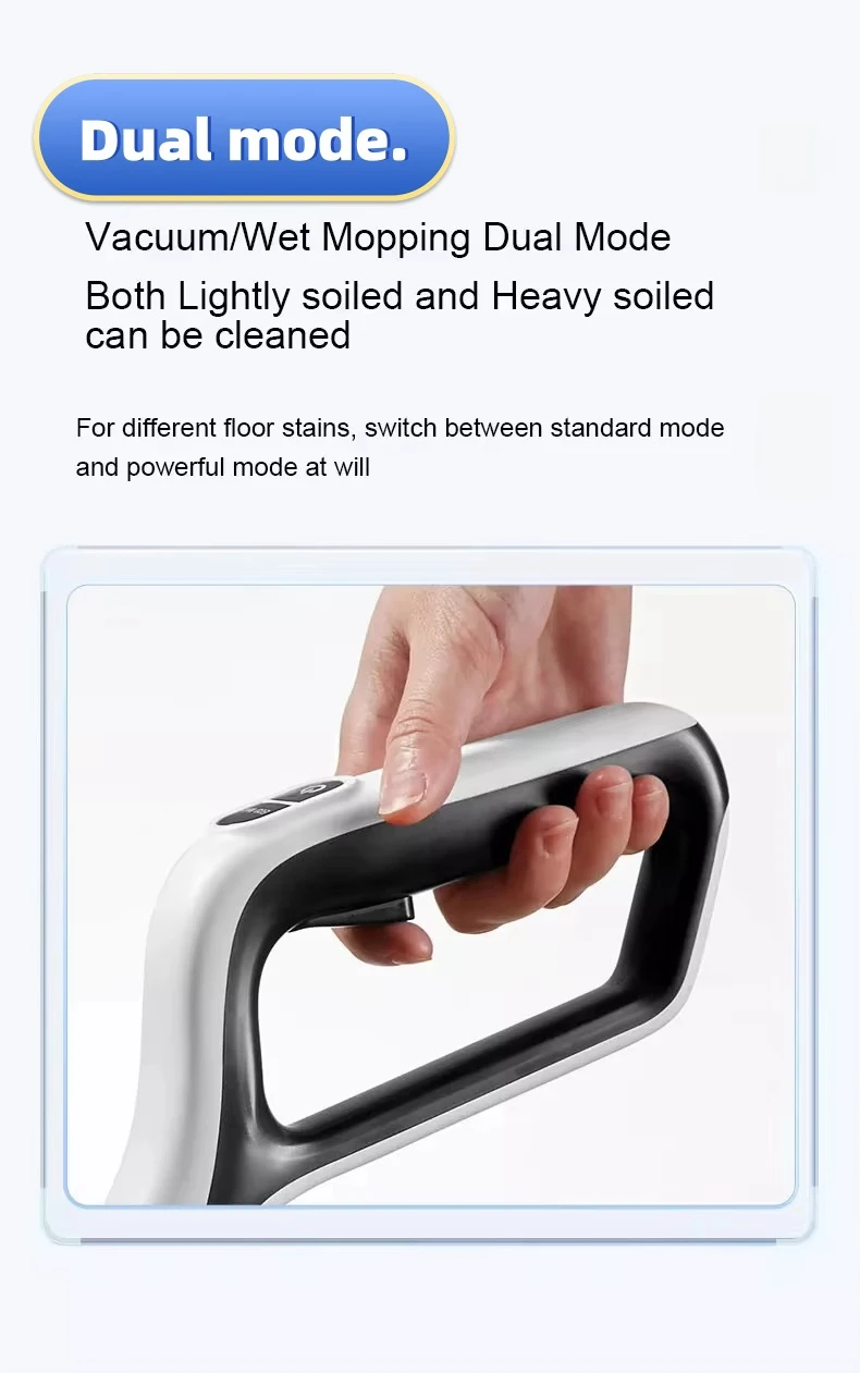 Smart Home Cleaning Machine for Multi-surface Floor Scrubber Mop 2-in-1 Self-cleaning Cordless Wet Dry Vacuum Floor Cleaner