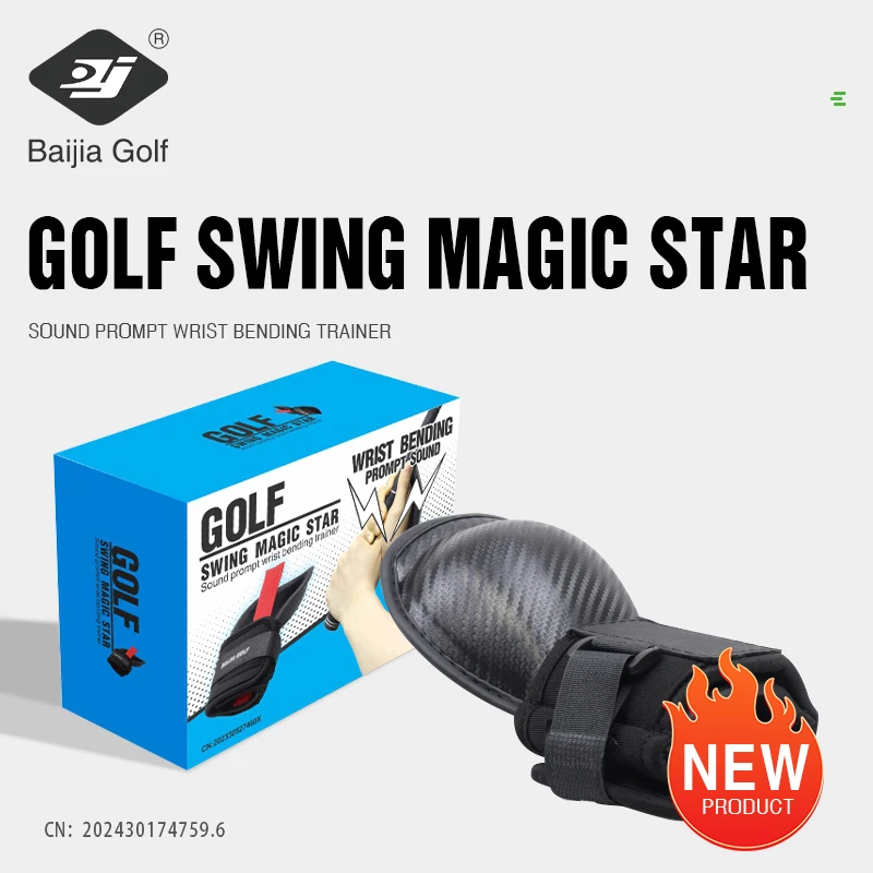 BaiJia New Arrival Golf Wrist Posture Corrector Swing Gesture Alignment Aids Wrist Brace Golf Trainer