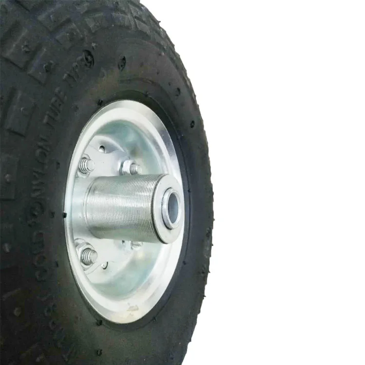 10 inch Air Wheel 260x85 Pneumatic Rubber Wheels for Hand Trolley Truck Garden Wagon Folding Children Cart