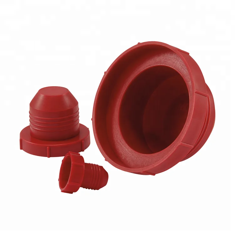BSP thread male cap plastic male threaded sealing plugs