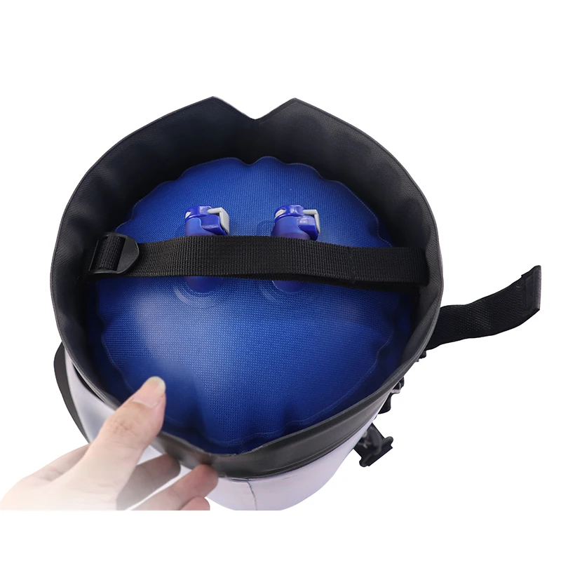 Camping Outdoor 20L 30L Solar Shower Pump Portable Water Storage Pvc Mesh Shower Bag