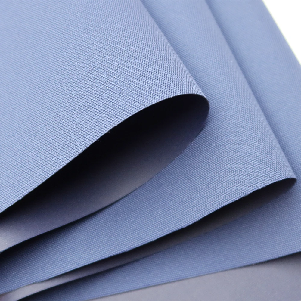 600D Polyester With 0.15mm Ester TPU  Laminating W/R Outdoor Fabric For Waterproof Backpack Bags