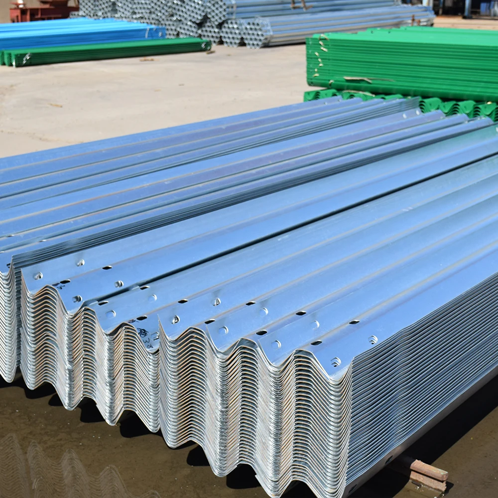 Corrugated Beam Guardrail Metal Barrier Used Corrugated Steel Beam Guardrail Galvanized Steel Barriers Highway Guardrail Price