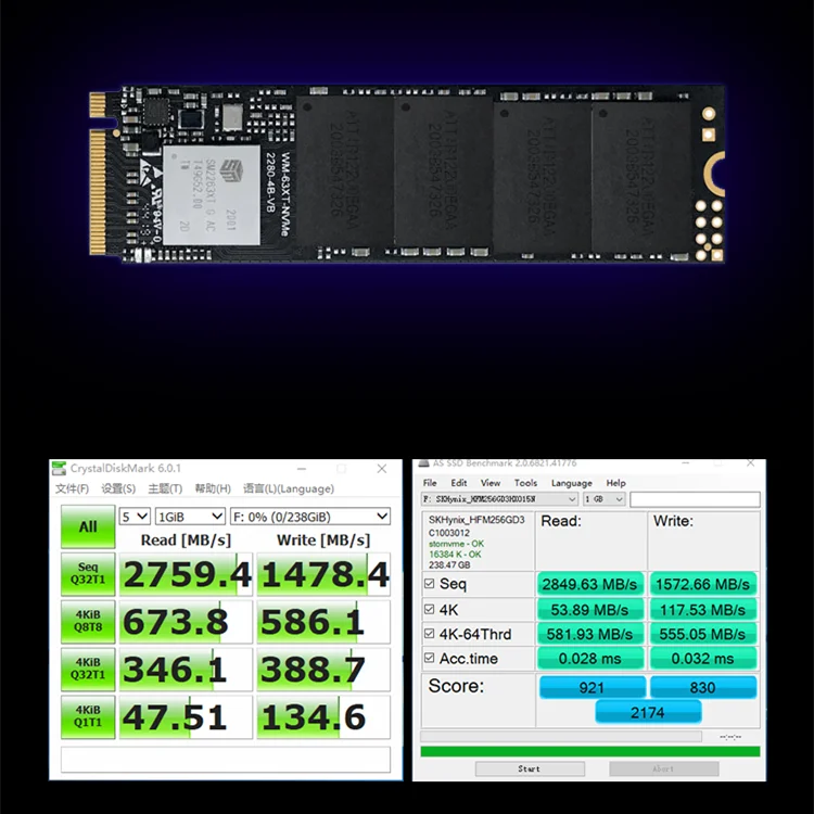 High Performance nvme PCIe 3.0 SSD 512gb Superheer Solid State Drives Hard Disk suit for Laptops & Desktop Gaming Computer Parts