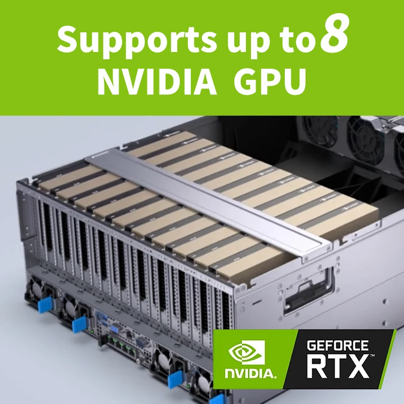 Factory Wholesale G659V3 AMD EPYC Server OEM Virtual Server Generator with 10GPU Nvidia 4U Rack Server