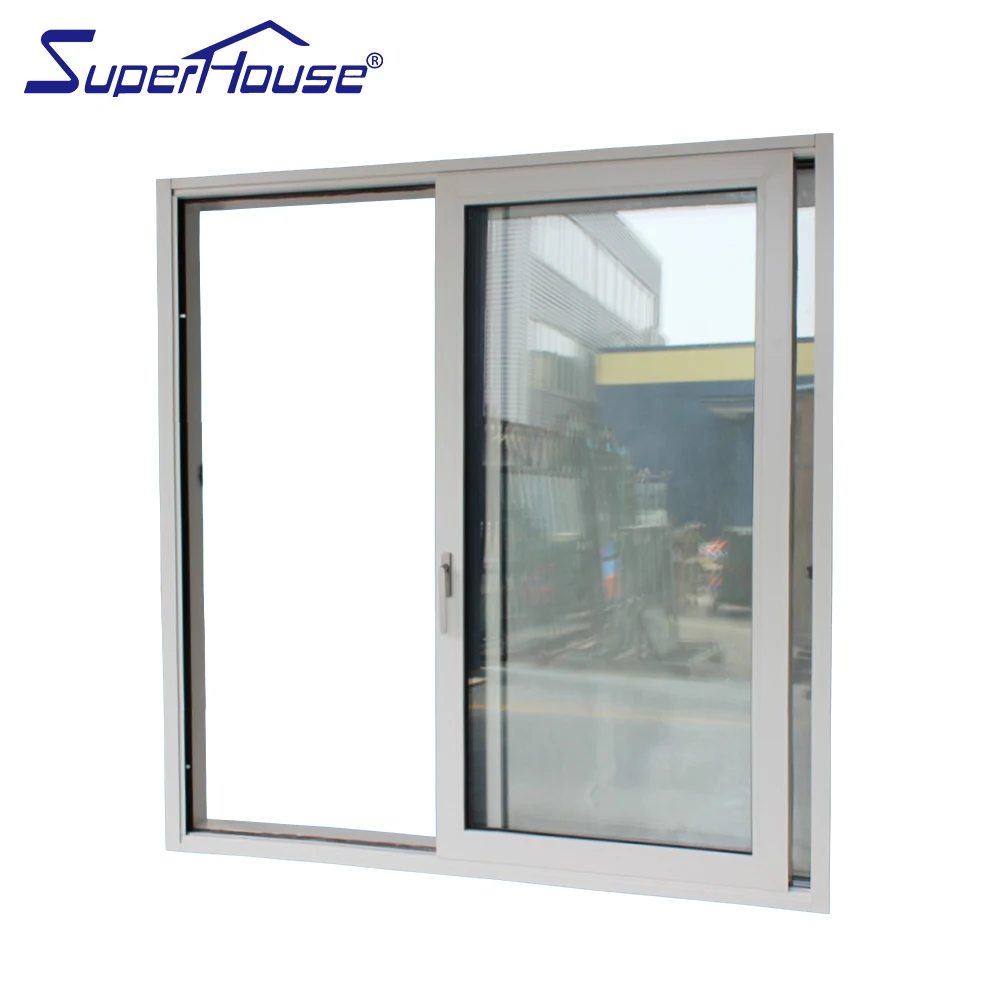 Wholesale Price Aluminium Glass Sliding Window USA Standard Double Glazing Aluminium windows and Door