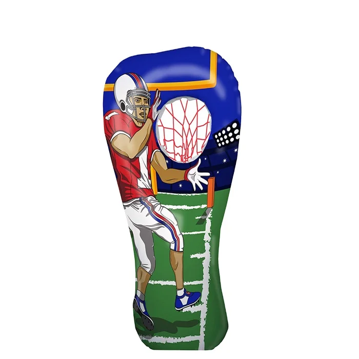 Party Game Outdoor Sports Toys Gifts PVC Inflatable Football Toss Target