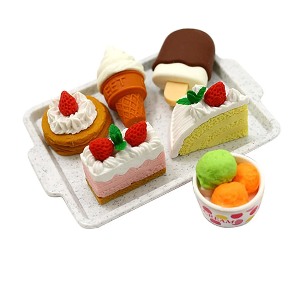 Wholesale Bulk 3D Stationery Eraser Factory Supply OEM Action Figure Erasers Creative Decoration Toy Eraser Manufacturer