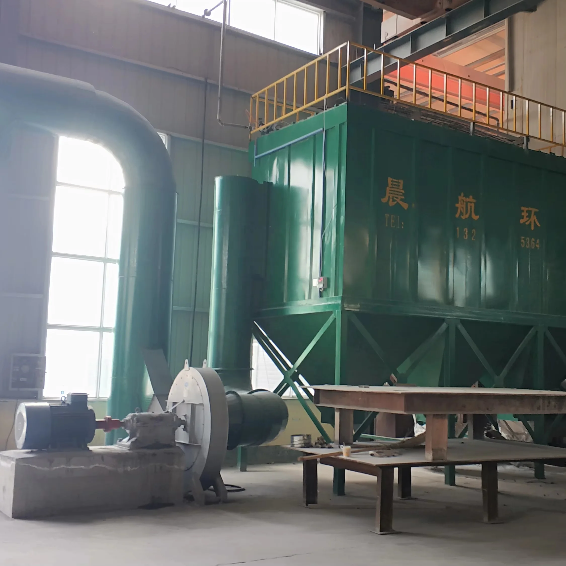 Pulse-Jet-Dust-Collector Bag Powder Dust Collector with Cartridge Filter for Manufacturing Plant