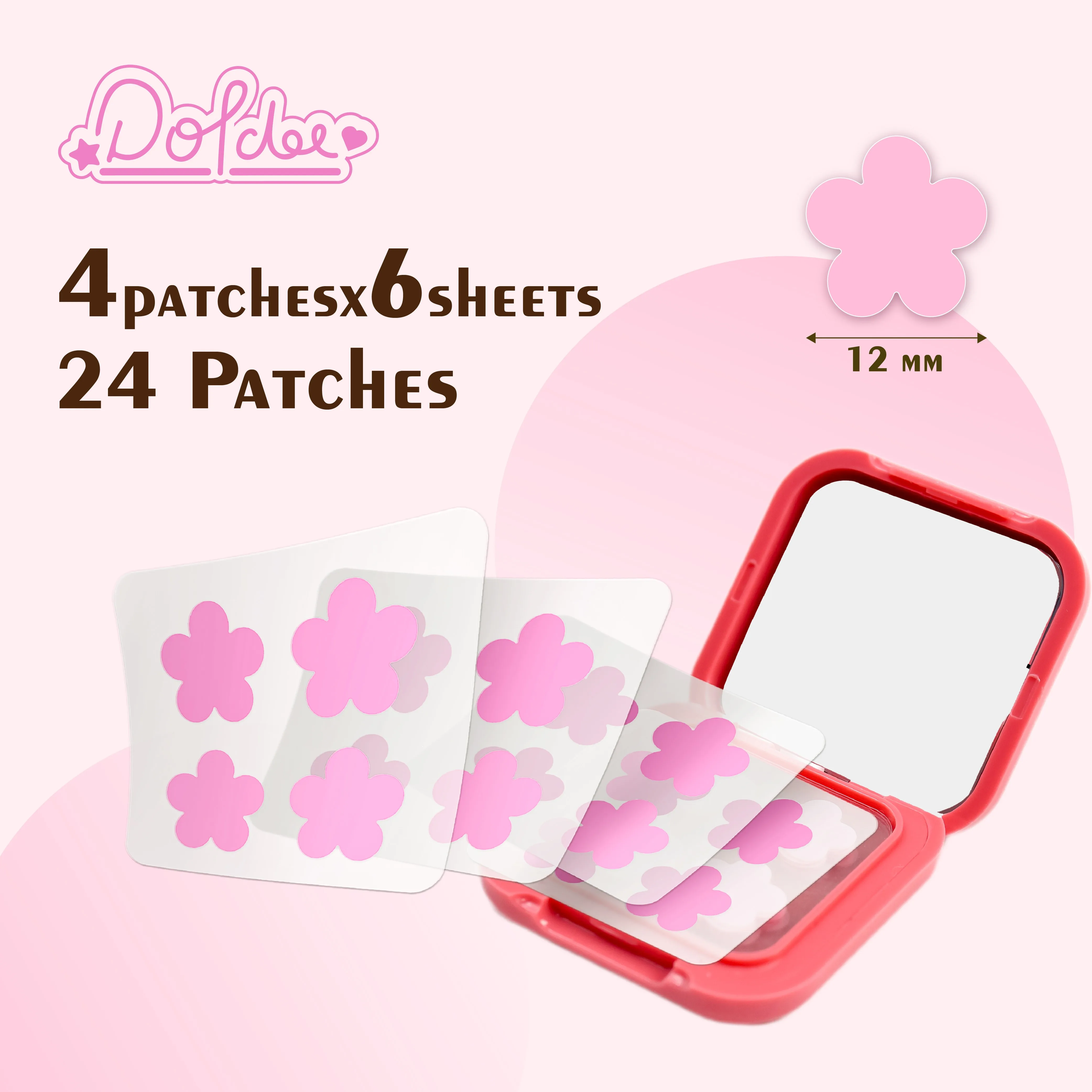Discount ODM Pimple Patches Korean Personalized Mirror Box Pimple Patch For Face