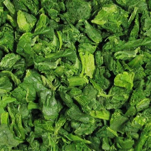 Wholesale Bulk IQF Frozen Fresh Chopped Spinach