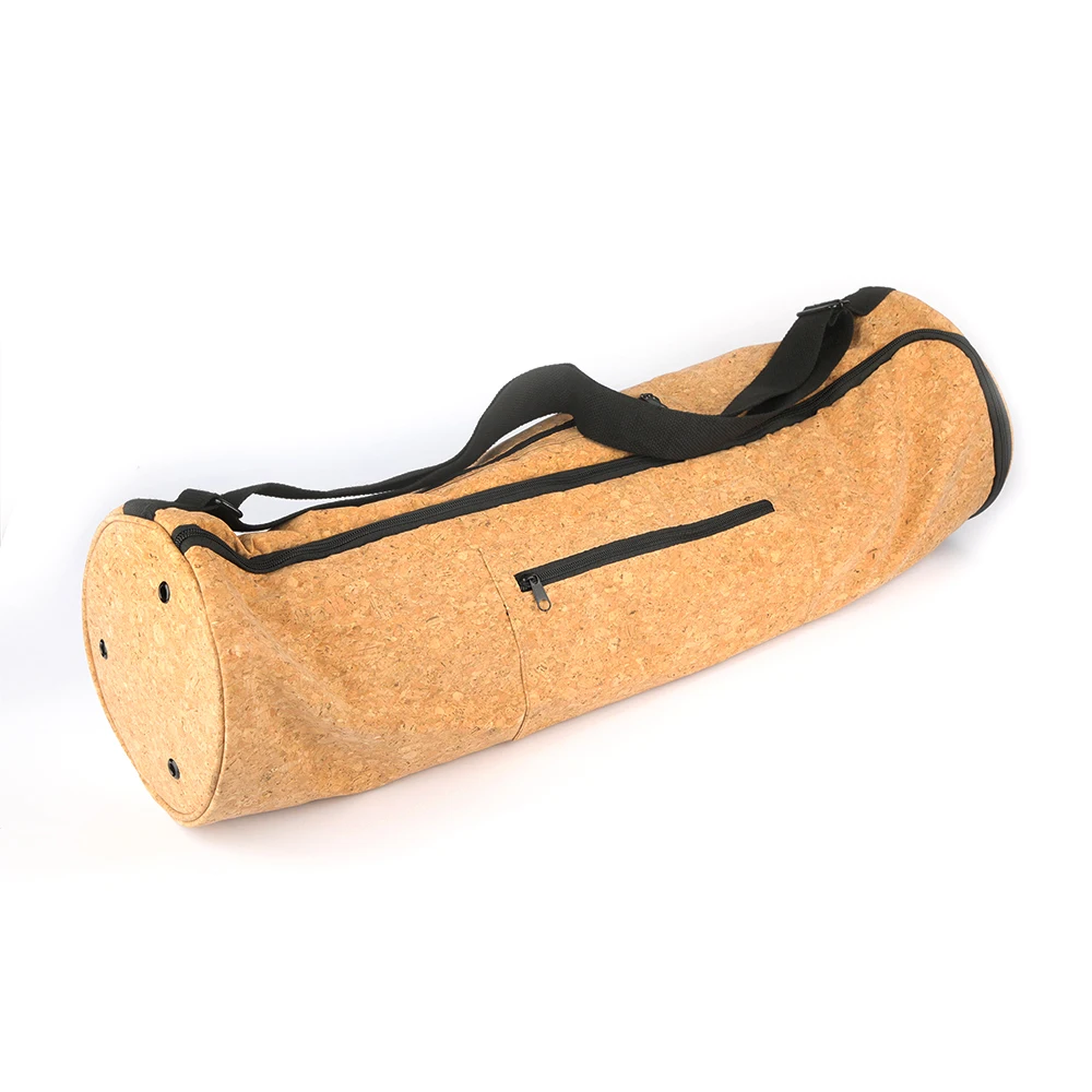 72*18*18 см чистая пробковая ткань, Экологически чистая Портативная сумка для йоги, Дорожный Коврик для йоги на заказ, коврик для йоги с сумкой