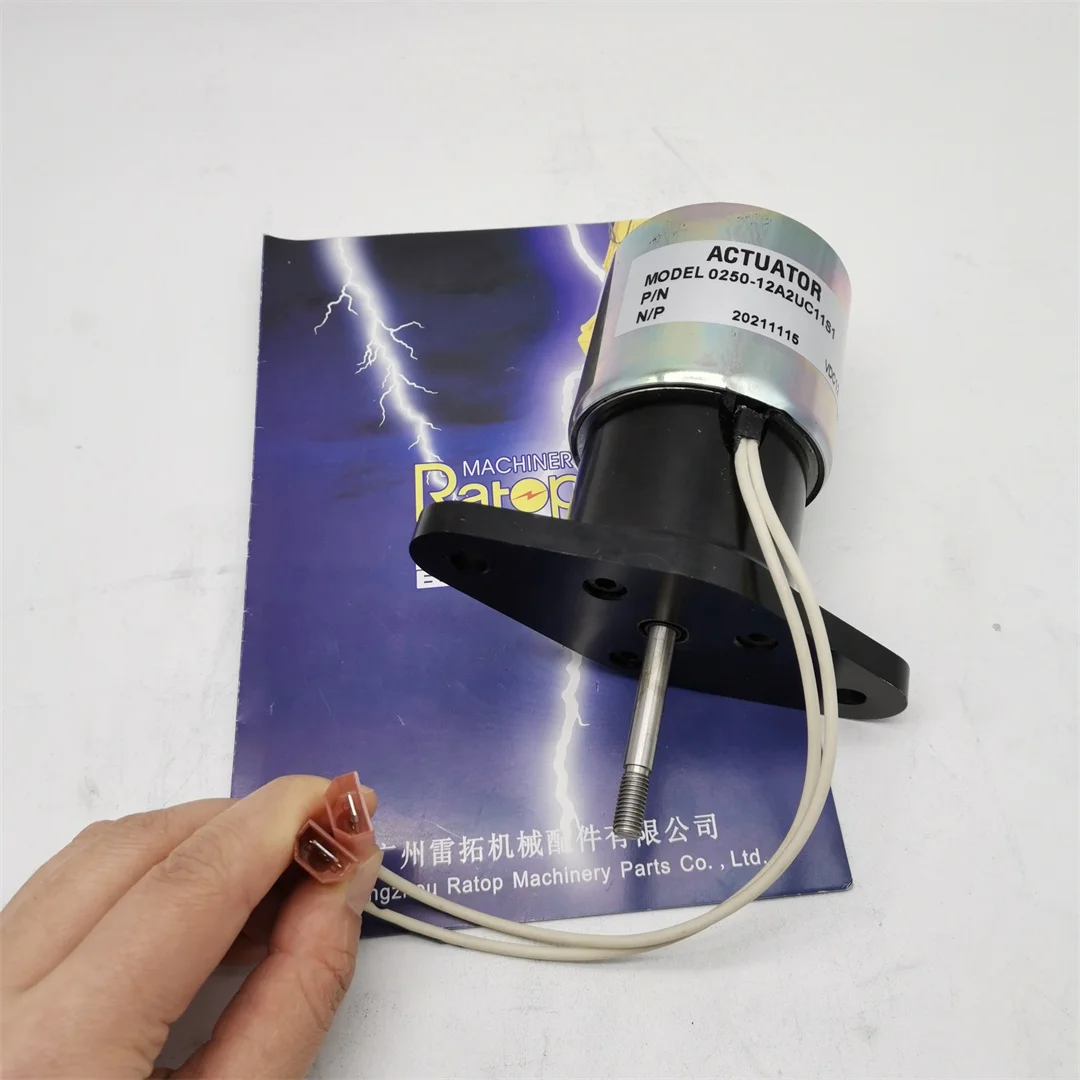 12V дизельного двигателя выключение электромагнитный клапан 0250-12a2uc11s1 привод перекрытия воды остановочный соленоид SA-4506-12