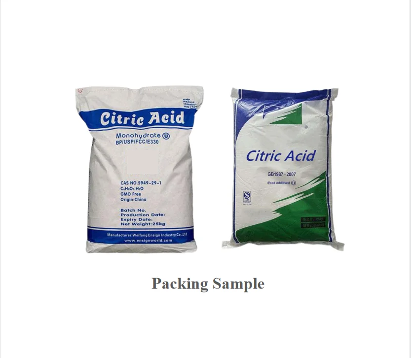 Wholesale Citric Acid E330 Acid Citric Food Grade