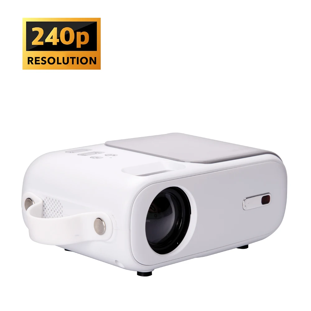 Veemi Q2 Lite родной 240P мобильный проектор 1080P 4K поддерживает фильм проекционный маленький карманный портативный Светодиодные проекторы