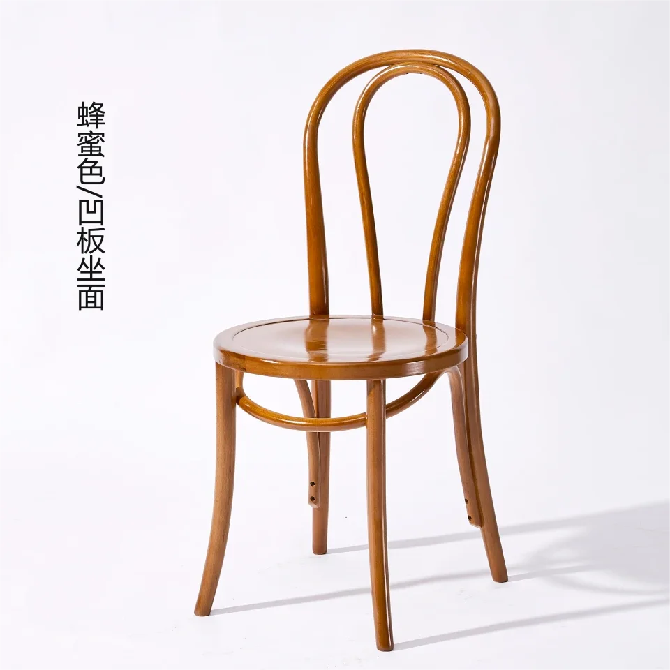 Woven rattan chair Rattan Dining Chair Wooden Retro Modern Restaurant used Furniture dining chair
