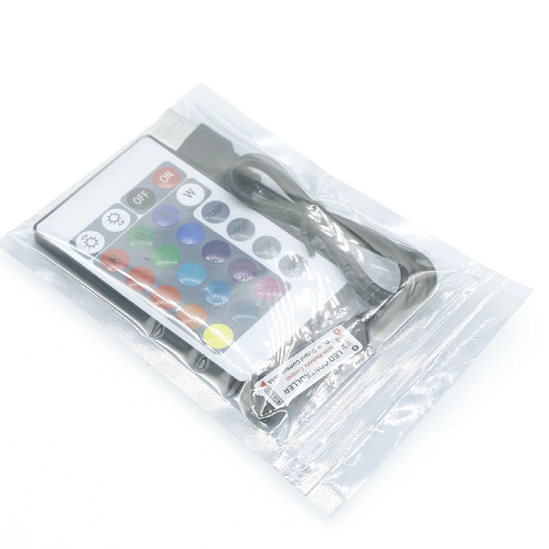 Двойной разъем 24/44 ключи RGB светодиодный мини-пульт дистанционного управления инфракрасный контроллер постоянного тока 12 В 24 6А цветной диммер