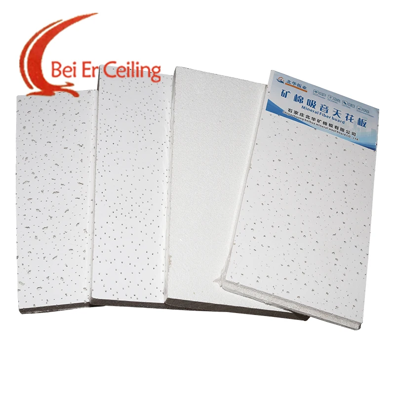Suspended Ceiling Boards 2x2 Drop Ceiling Tiles Mineral Fiber Acoustic Perforated Ceiling Tiles Cheap Price