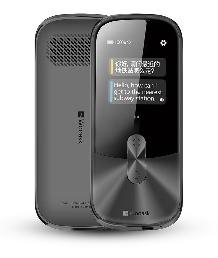 
Global Voice Translator WIFI 4G 108 Languages Real-time Intelligent Translator Smart AI Language Translator 