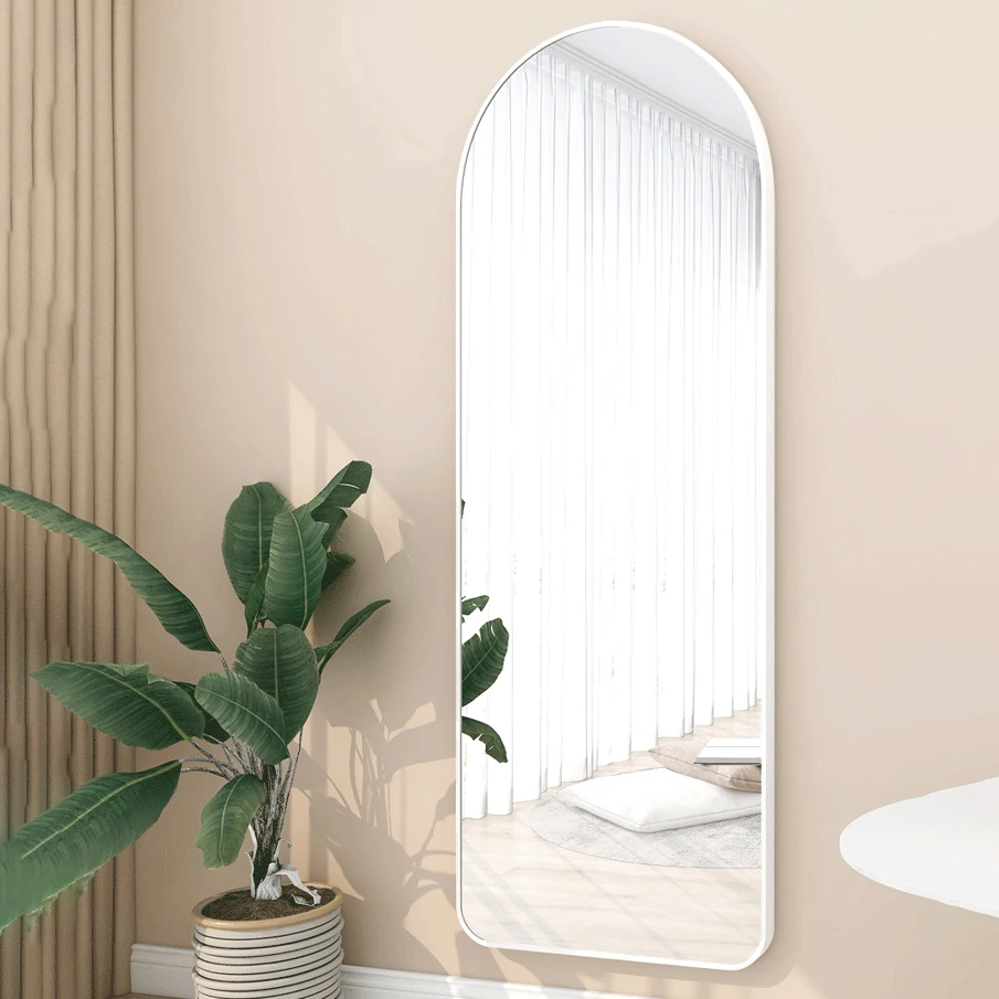 manufacturer large wall arch mirrors wholesale arch frame oval mirror 180x100 long modern full body mirror for wall luxury