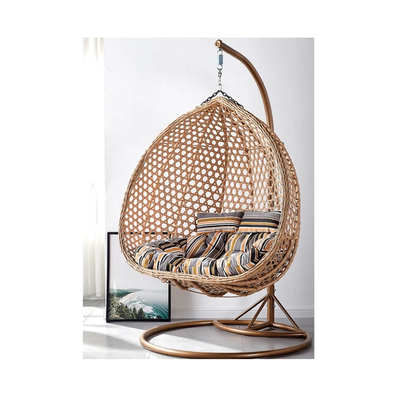 Swing Free Shipping Morocco Chair Balcony Porch Hanging Table Outdoor Camping Patio Round Egg With Legs Metal 3 Seats