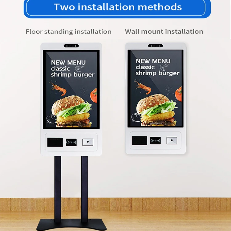 Restaurant Shop Kiosk Self Checkout Kiosk Cost Smart Terminal Self Service Machine In Restaurants