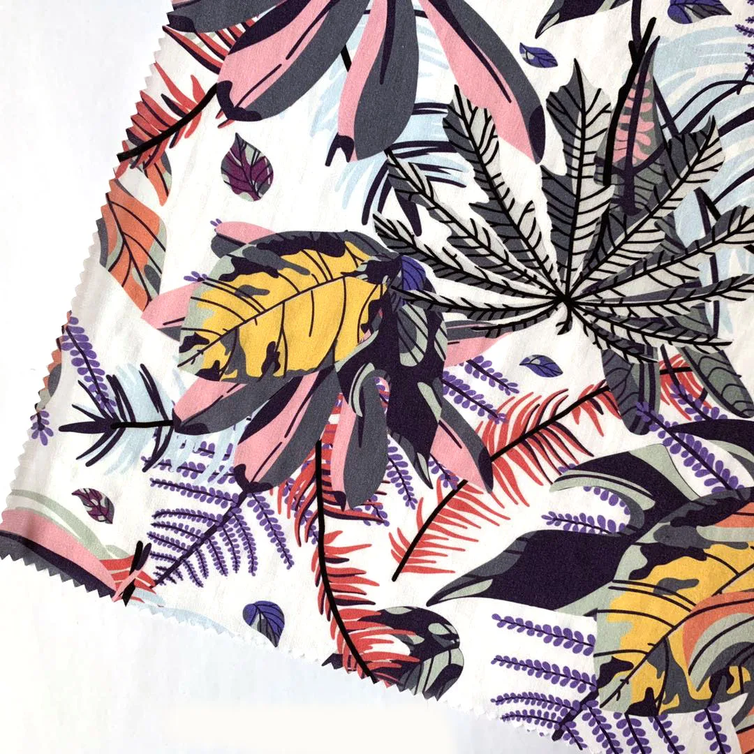 2020 New Pattern  Hot  100% Rayon Printed Fabric Viscose Fabric For Garments