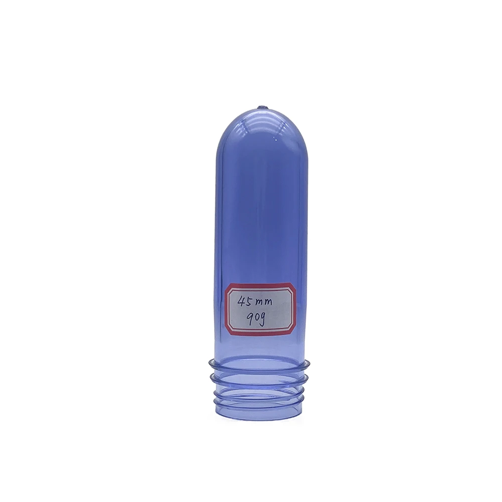 High Quality  45mm Neck 90g PET Preform Blown 5 Liters Plastic Bottle