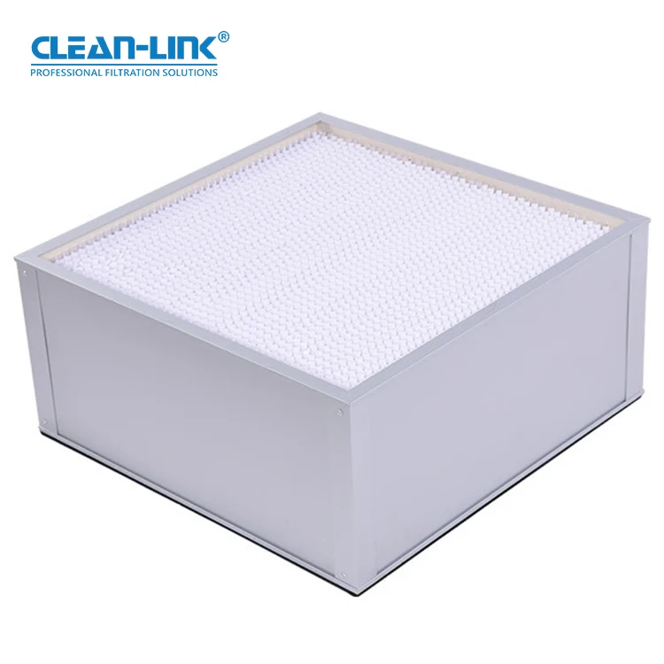 Industrial Galvanized Frame High Efficiency Pleated hepa h10 h11 h12 Air Filter